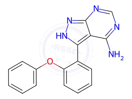 Chemical structure of Ibrutinib Impurity 337