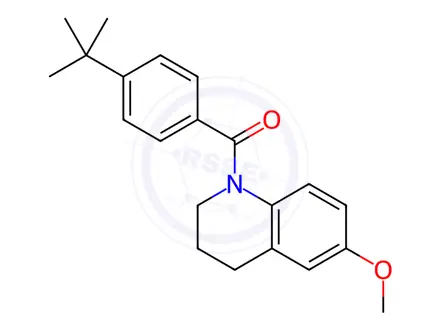 Chemical structure of (4-(Tert-butyl)phenyl)(6-methoxy-3,4-dihydroquinolin-1(2H)-yl)methanone