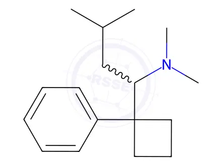 Chemical structure of Sibutramine Impurity 18