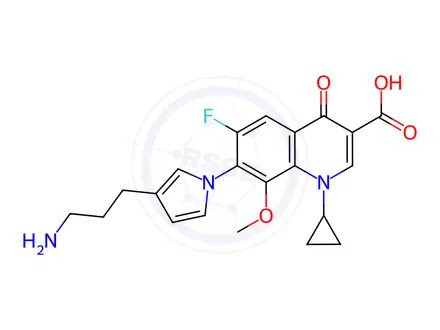 Chemical structure of Moxifloxacin Hydrochloride Impurity 53 Hydrochloride