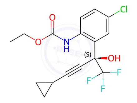 Chemical structure of Efavirenz Impurity 9
