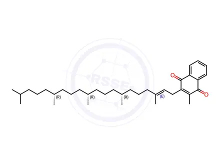 Chemical structure of Vitamin K1 Impurity 9