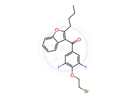 Chemical structure of Amiodarone Hydrochloride Impurity 18