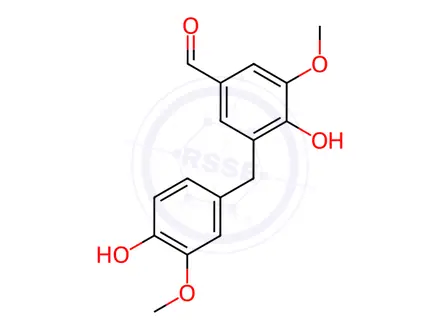 Chemical structure of Creosyl vanillin