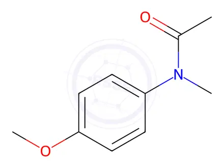 Chemical structure of N-Methyl-N-(4-methoxyphenyl)acetamide