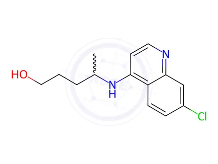 Chemical structure of Hydroxychloroquine EP Impurity E