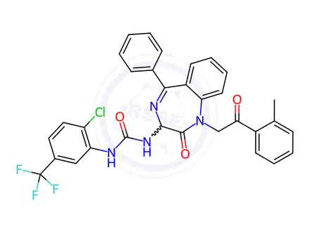 Chemical structure of YM 022 Impurity 203