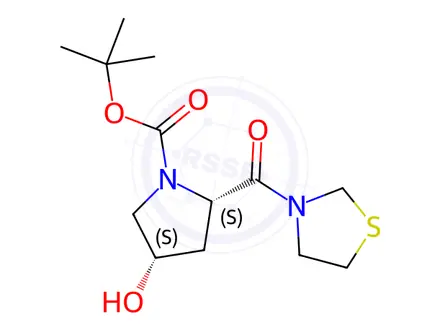 Chemical structure of Teneligliptin Impurity 29