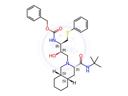 Chemical structure of Nelfinavir Impurity 4