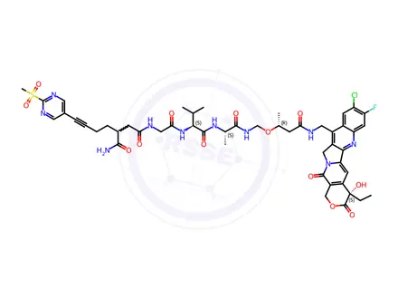 Chemical structure of Acetic acid 1-13C,d4