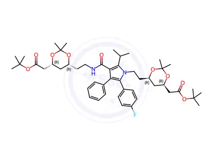 Chemical structure of Atorvastatin Calcium Impurity 145