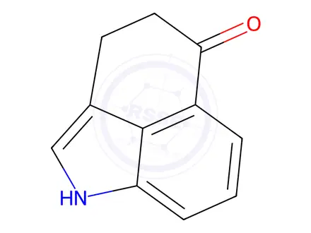 Chemical structure of 3,4-Dihydrobenz[cd]indol-5(1H)-one