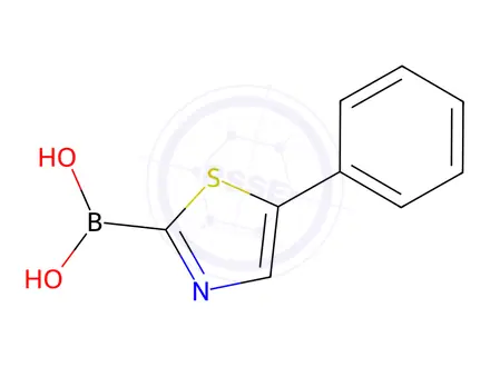 Chemical structure of (5-Phenylthiazol-2-yl)boronic acid