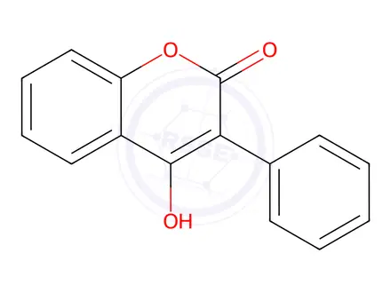 Chemical structure of Coumarin Impurity 6