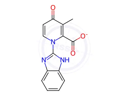 Chemical structure of Rabeprazole EP Impurity C(Sodium salt)