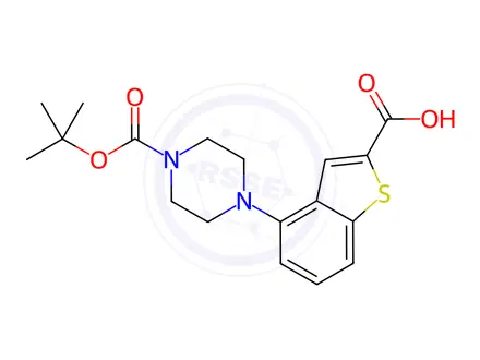 Chemical structure of Brexpiprazole