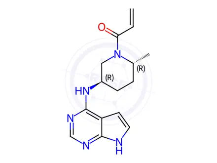 Chemical structure of Ritlecitinib Tosylate Impurity 91