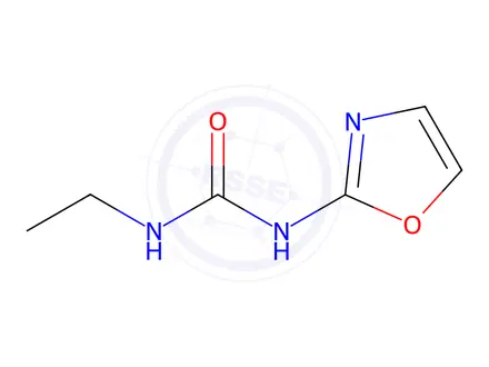 Chemical structure of N-Ethyl-N'-(oxazol-2-yl)urea