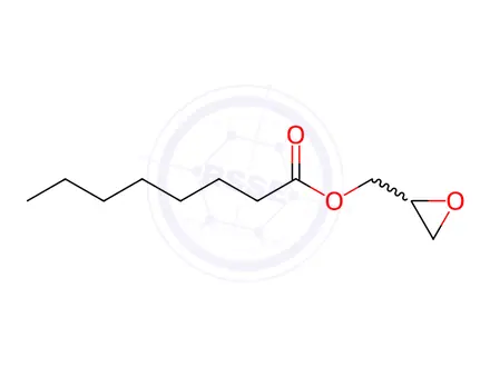 Chemical structure of Glycidyl Caprylate