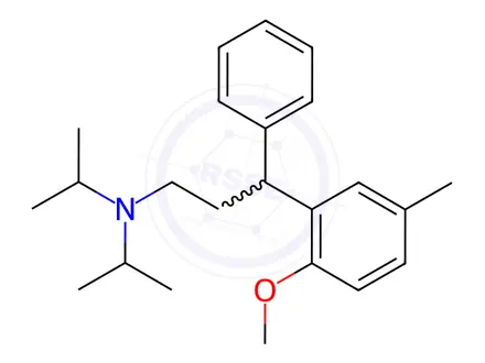 Chemical structure of Tolterodine EP Impurity C