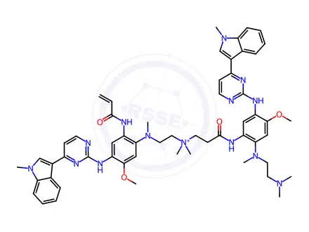 Chemical structure of AZD9291(Osimertinib) Impurity 5