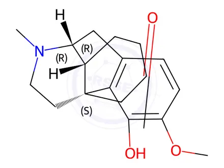 Chemical structure of Oxycodone Hydrochloride Impurity 10