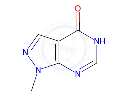 Chemical structure of Allopurinol Impurity 8