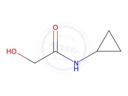 Chemical structure of N-cyclopropyl-2-hydroxyacetamide