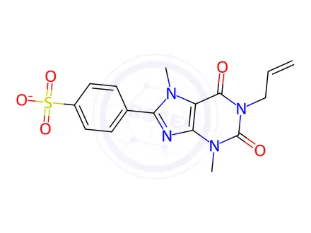 Chemical structure of Xanthine Impurity 16