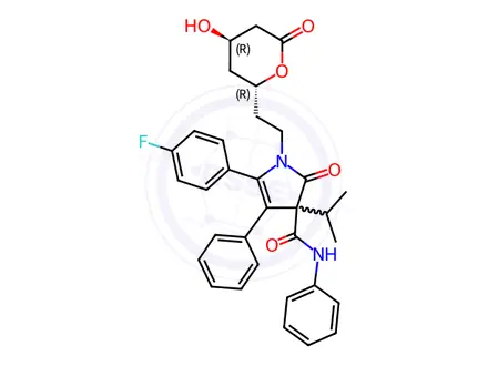 Chemical structure of Atorvastatin Impurity K