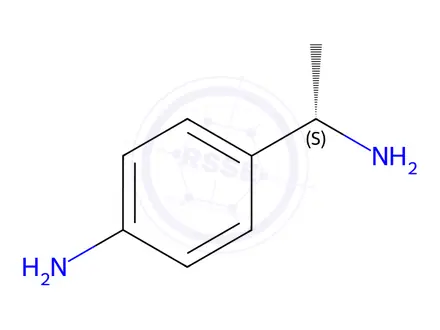Chemical structure of (S)-4-(1-Aminoethyl)aniline dihydrochloride