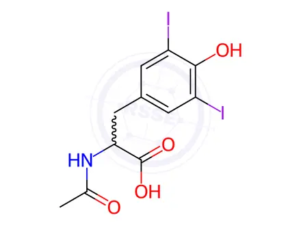 Chemical structure of Levothyroxine Sodium Impurity 65