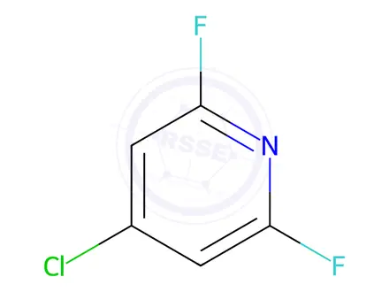 Chemical structure of 4-Chloro-2,6-difluoropyridine