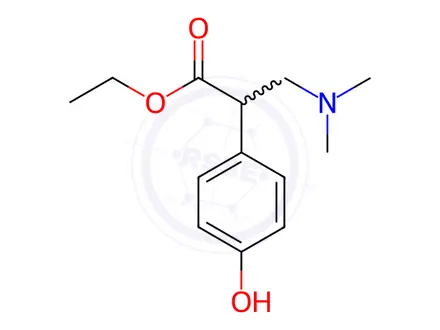 Chemical structure of Decyclohexanol-ethoxycarbonyl-O-desmethyl Venlafaxine
