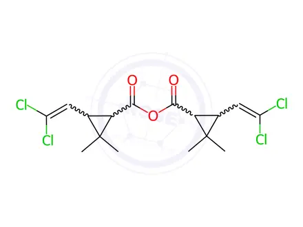Chemical structure of Permethrin Impurity 8(Permethrin EP Impurity H)