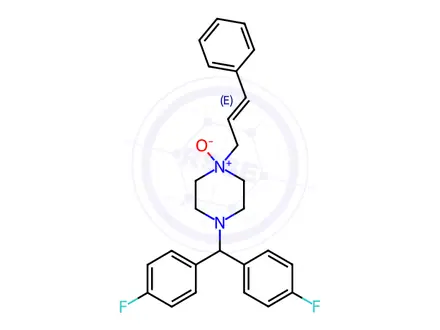 Chemical structure of Flunarizine Impurity 2