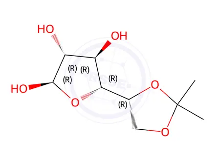 Chemical structure of Topiramate Impurity 12
