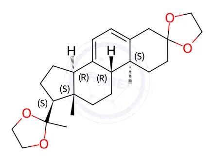 Chemical structure of Dydrogesterone Impurity 6
