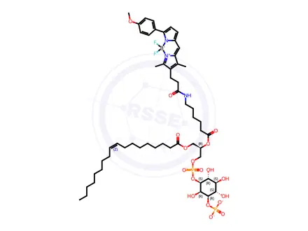 Chemical structure of TopFluor? TMR PI(3)P