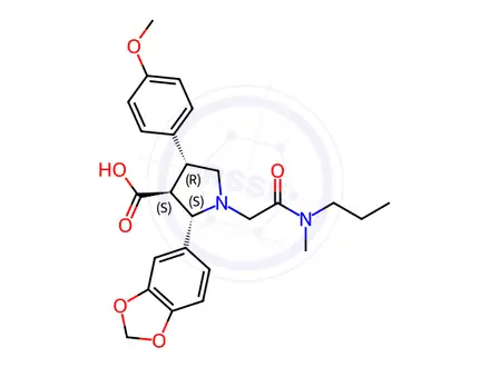 Chemical structure of Atrasentan Hydrochloride Impurity 223
