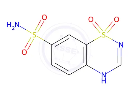 Chemical structure of Hydrochlorothiazide Impurity 48