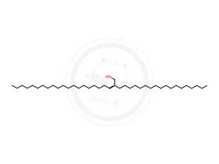 Chemical structure of 2-Octadecyl-1-docosanol