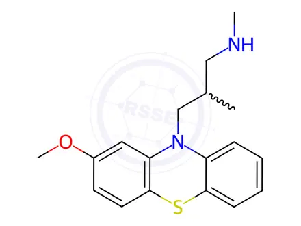 Chemical structure of rac Normepromazine Hydrochloride