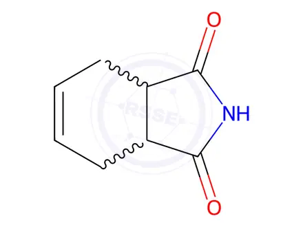 Chemical structure of Tetrahydrophthalimide