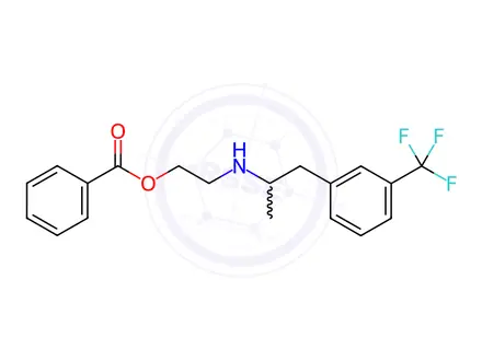 Chemical structure of Benfluorex