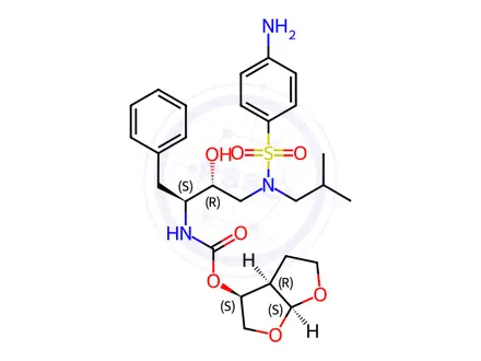 Chemical structure of Darunavir Impurity 34