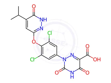 Chemical structure of Resmetirom Impurity 54