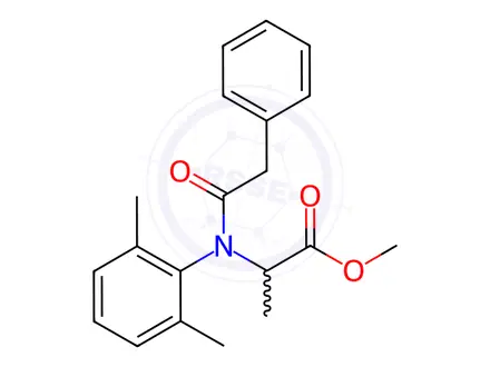 Chemical structure of Benalaxyl