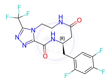 Chemical structure of Sitagliptin Impurity 24