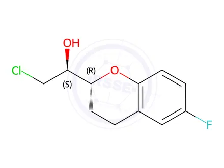 Chemical structure of Nebivolol Impurity 42